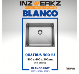 Blanco Quatrus 500-IU Stainless Steel Sink